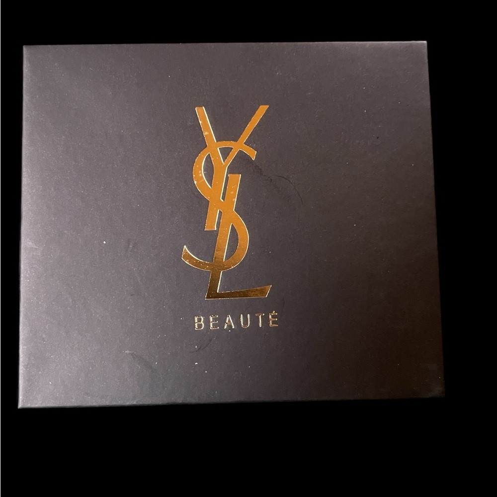 NEW in Box Yves Saint Laurent VIP Black and Gold Women's Vegan Leather Bracelet - Picture 7 of 9